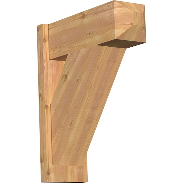 Ekena Millwork Traditional Smooth Craftsman Outlooker, Western Red Cedar, 7 1/2"W x 20"D x 24"H OUT08X20X24TRA04SWR - main